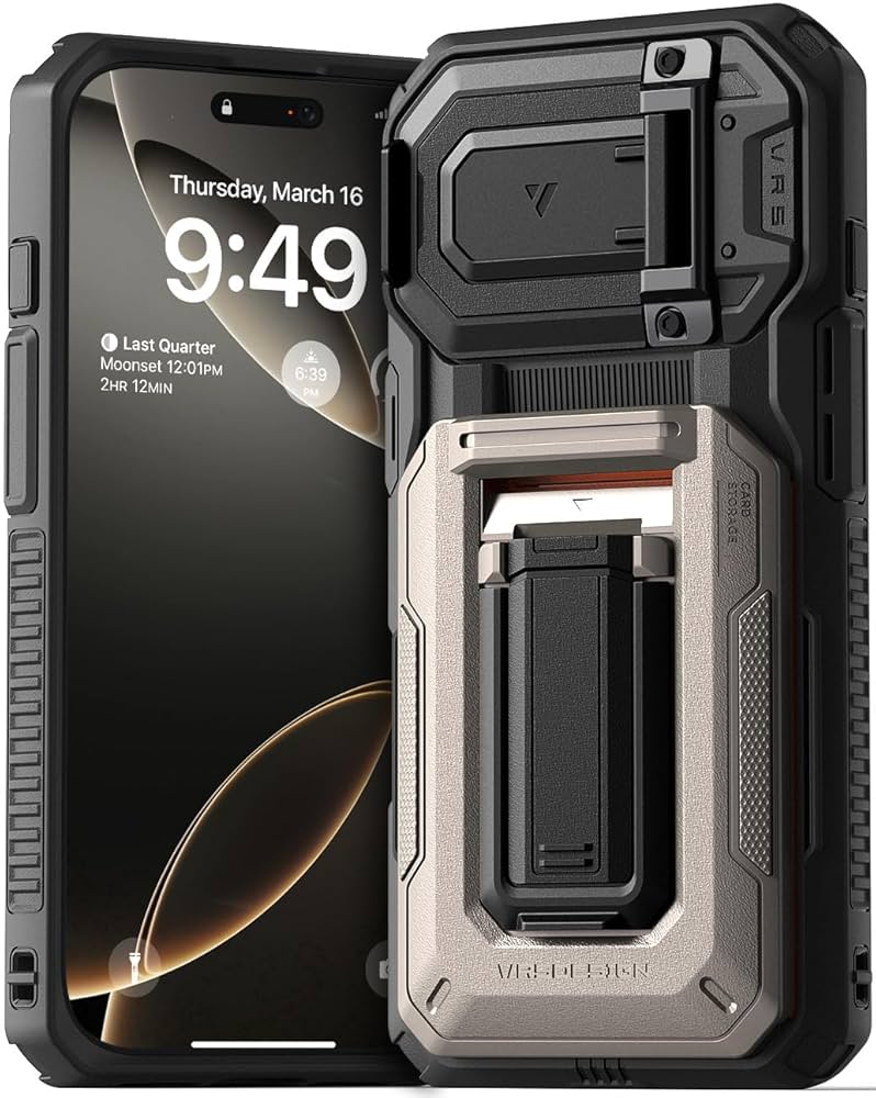 VRS DESIGN iPhone16Pro ケース 耐衝撃 カード 収納 Amazon.co.jp: VRS DESIGN iPhone 16 Pro ケース 耐衝撃 カード